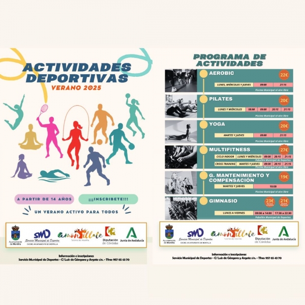 Actividades Deportivas Verano 2025